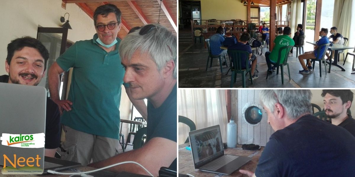 Come dare continuità ad un progetto di #AgricolturaSociale🌱🤲🏿 dopo il lockdown?
👉kairoscoopsociale.it/portfolio/kair…

Al Casale di Martignano abbiamo alternato incontri in presenza e live su Google Meet con i ragazzi del progetto #NEET