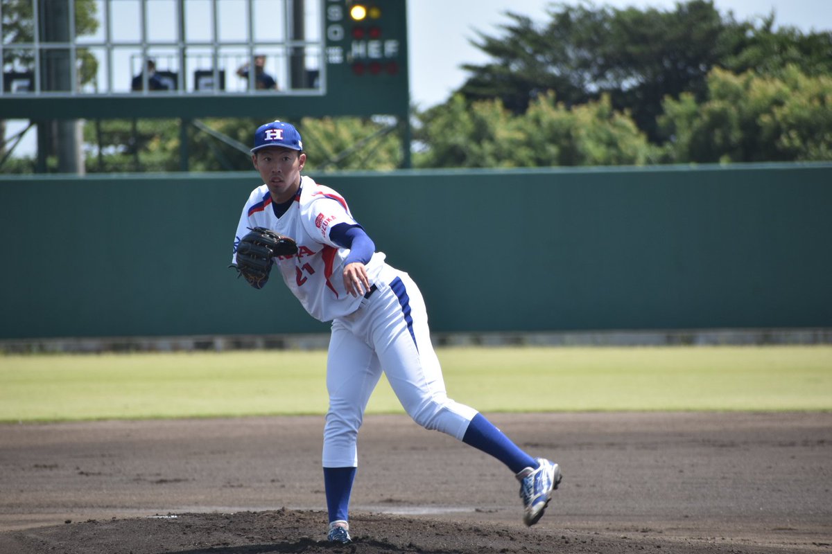 jumbonokachi511's tweet photo. ホンダ鈴鹿 森田駿哉投手（富山商－法政大、2年目）

ボールはまずまず走ってる感じ。
試運転、という感じもしますが。 https://t.co/2YOL1aAlpN