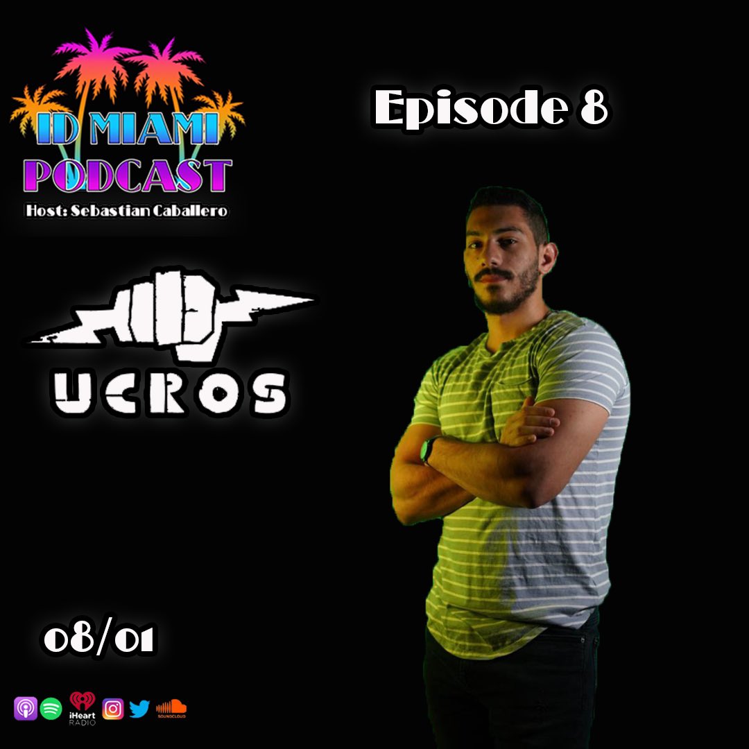 IDMiamiPodcast's tweet photo. He’s back! @Ucros_Music returns to ID MIAMI to talk about his growth since his last appearance. Episode is out on all platforms! Link in bio!! Like &amp; Subscribe! #IDMIAMI

https://t.co/WRlqcmsVEP https://t.co/pejDay3Kaw
