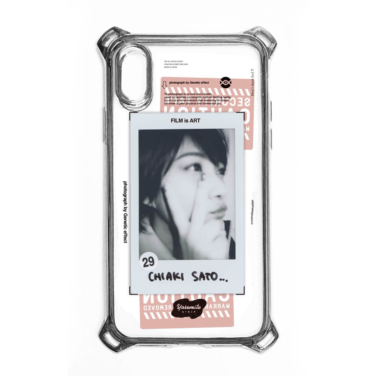 佐藤千亜妃「YOSEMITE　STRAP」チェキ&サイン入りiPhoneケース 世界にひとつのiPhoneケース📱✨ 帰ってきました！ 「YOSEMITE STRAP