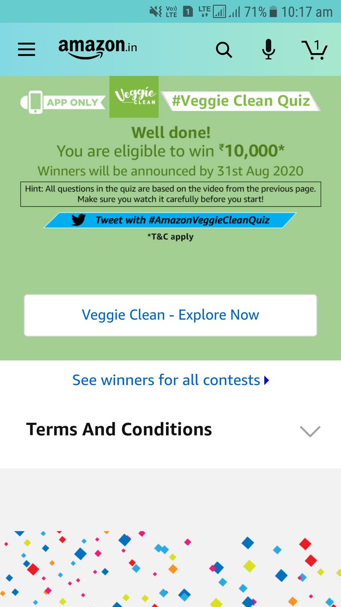 liyakataligour's tweet photo. @amazon @liyakataligour 

#AmazonVeggieCleanQuiz https://t.co/Uxlg4ni01S