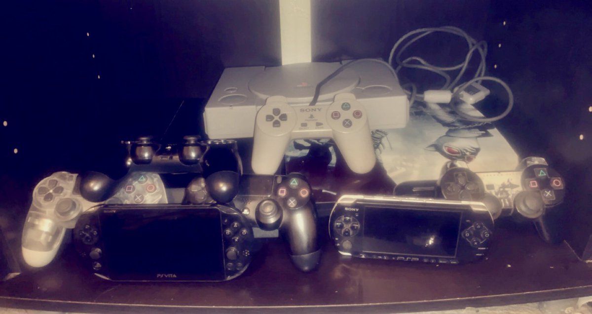 Nigelthornbeery's tweet photo. To most people, this is a waste of money and waste of time. But to me, this is my dream slowly coming to reality. This is only one part of my collection. #sony #ps1 #ps2 #ps3 #ps4 #psp #psvita #soontoclaimtheps5next #ps5ready #ps5 https://t.co/GFTywCbQkn