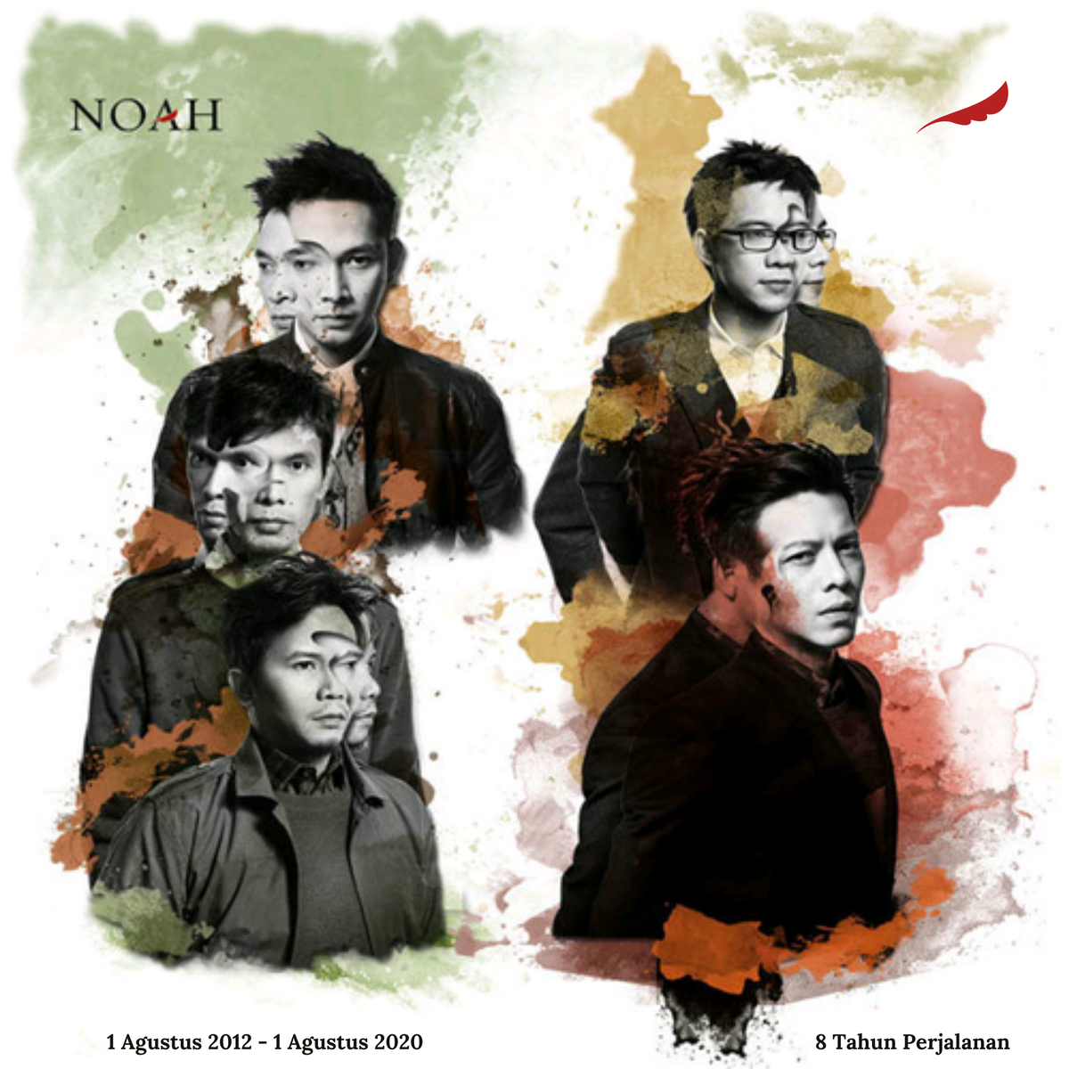 Terima kasih banyak Sahabat, <a href="/MusicaStudios/">Musica Studio's</a> dan seluruh pihak yang mendukung kami selama 8 tahun ini #NOAH8thAnniversary