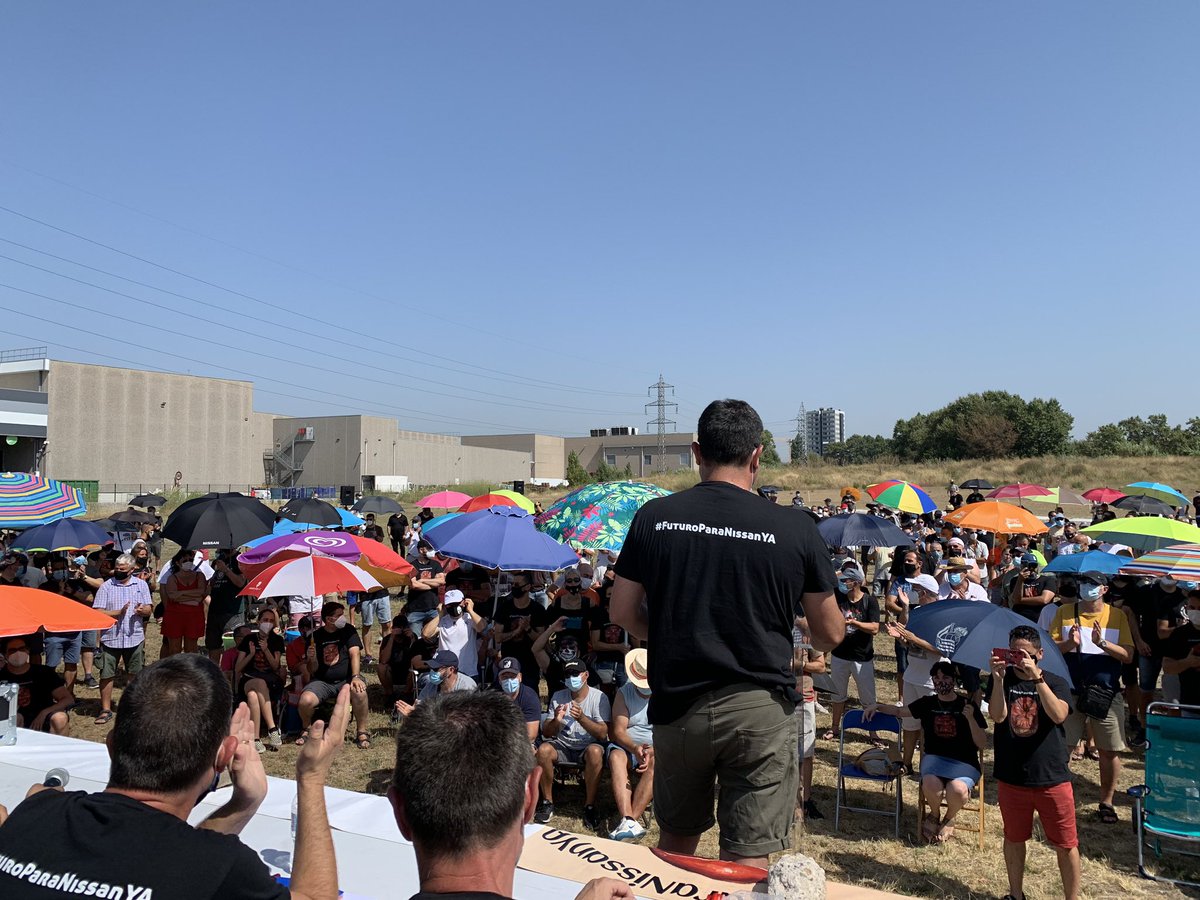 Asamblea de Trabajadores #Nissan 

No nos rendimos en busca del #FuturoParaNissanYA