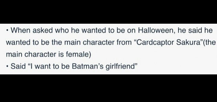 He wanted to be Cardcaptor Sakura (female lead ) Syaoran is a male, he likes yukito (other male character in ccs).