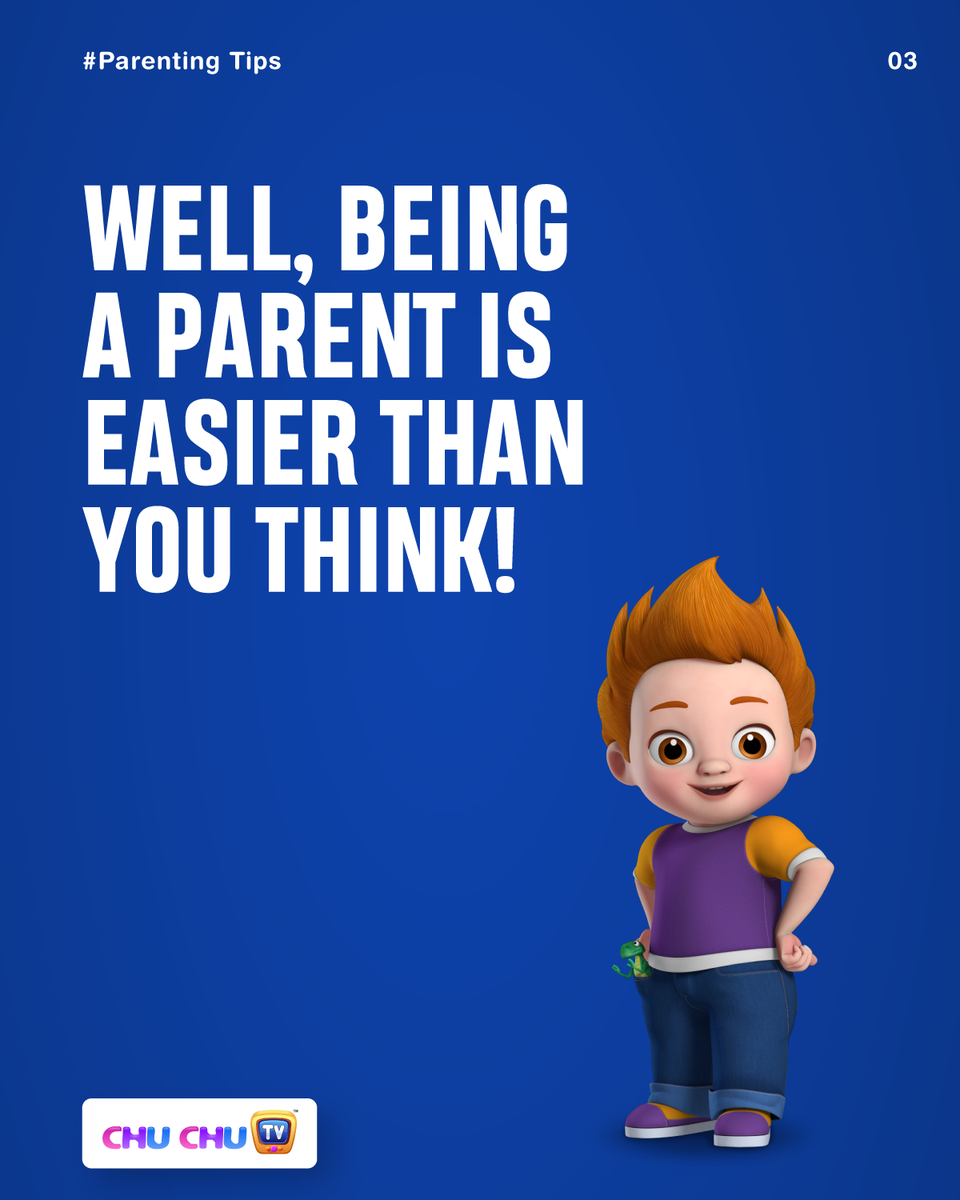 TheChuChuTV's tweet photo. You have stepped into the first phase of parenting. The journey of parenting begins with your bundle of joy!
Here are a few things you would want to know. Happy Parenting!-1/3

#ChuChuTV #NurseryRhymes #Parent #ParentingHacks #InstaParenting #Parenting #Parentlife #Parenthood https://t.co/izeb9ypq26