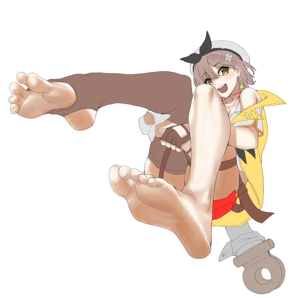 一日一裸足絵 Eijiのイラスト