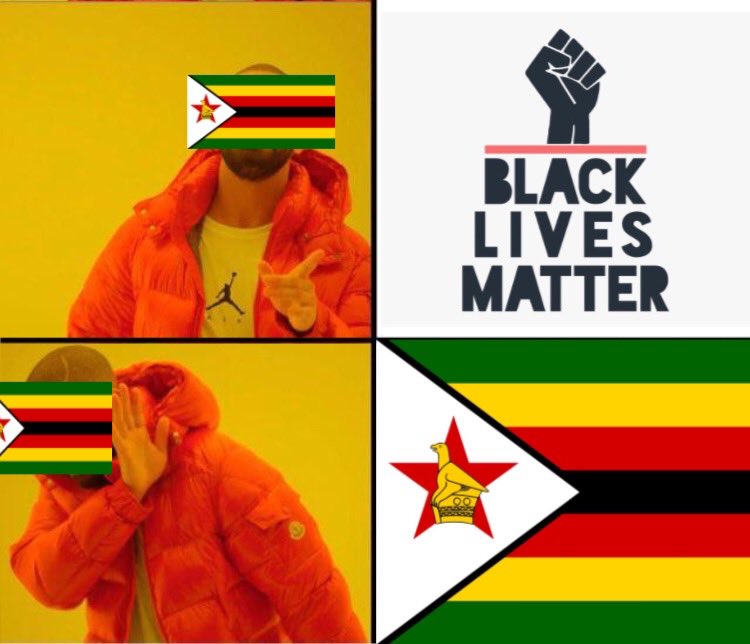 Zimbabwean influencers 😳 we expectmore frm you, butfucken hypocrites yes hypocrites, you cannot behind democracy when people are beingkilled,human rights violated inyour own country butyou come blazefiring forAfricans in Europe,charity begins at home dear #ZimbabweanLivesMatter