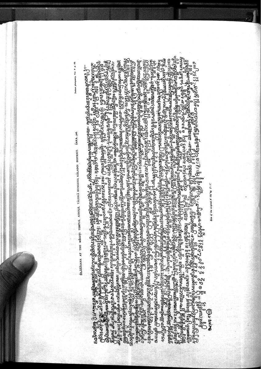 3/4And you know what our Sanskrit Illiterate J F Fleet removed these important lines from Epigraphica Indica thrashing these IMPORTANT lines as subsequent additions and termed it as insignificant @TIinExile