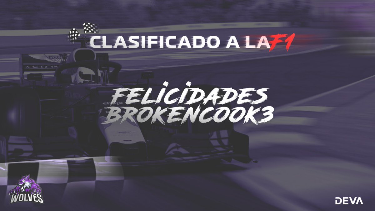 WolvesTeam_'s tweet image. #F1 🏎️

¡CLASIFICAMOS A LA F1! 🔥

Nuestro corredor BrokenCook3 consiguió finalmente meterse en la competencia de más alto nivel en @IESASimRacing. Confiamos en él para seguir en este ritmo. 

¡Felicidades!

#WeAreWolves 🐺🤟