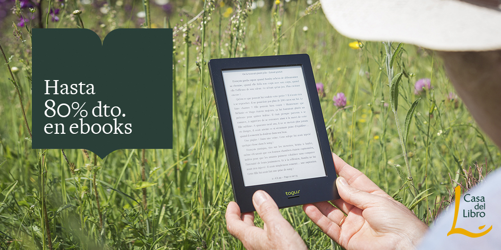 casadellibro's tweet photo. Con #TagusToday puedes disfrutar de los mejores eBooks, cada día, a un precio de risa.
¡Las ofertas duran 24 horas y tienes hasta un 80% de dto.!
¡No te lo pierdas! https://t.co/bf7HM5vig2 https://t.co/0j878yvfFp