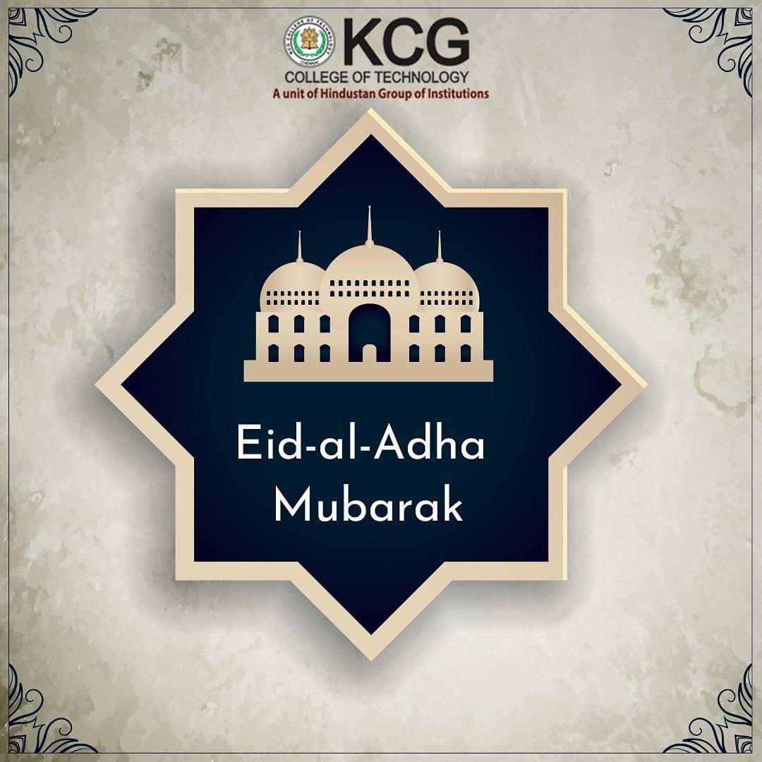 KCGtechnology's tweet photo. @KCGtechnology wishes you a happy Eid-al-Adha. May this auspicious occasion bring peace, well-being, harmony & good health around the world during these tough times
#KCGCollege #KCGConnect #eidaladha #eid #eidmubarak #happybakrid #bakridmubarak #eid2020 #eidmubarak2020 https://t.co/dV9n3vEoZ4