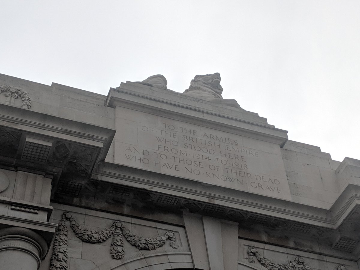 Continuing with the thread, today I will be commemorating 2 men killed on this day: Pte Isaac Walter Parkes - 23 years old - 246th Coy Machine Gun Corps - Menin Gate MemorialPte John Horn - 30 years old - 45th Coy Machine Gun Corps - Menin Gate Memorial  #WW1  #GWG