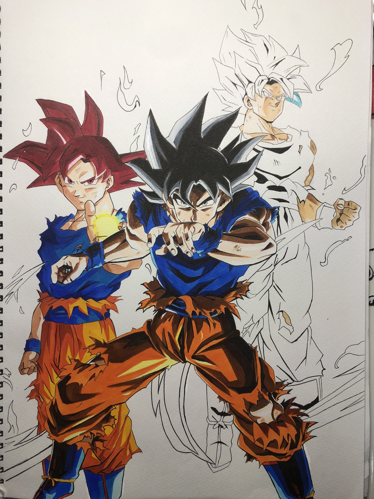 ドラゴンボール 孫悟空 サイン入りイラスト Yahoo!オークション - ドラゴンボール 孫悟空 直筆サイン入り