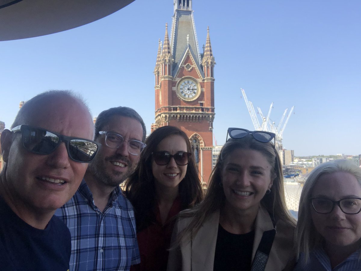 Great to meet up with Chris Turner Procurement and Dodds and Shute for a late Friday afternoon chat and lunch! 👍👍👍#TheStandardHotel #stpancreas