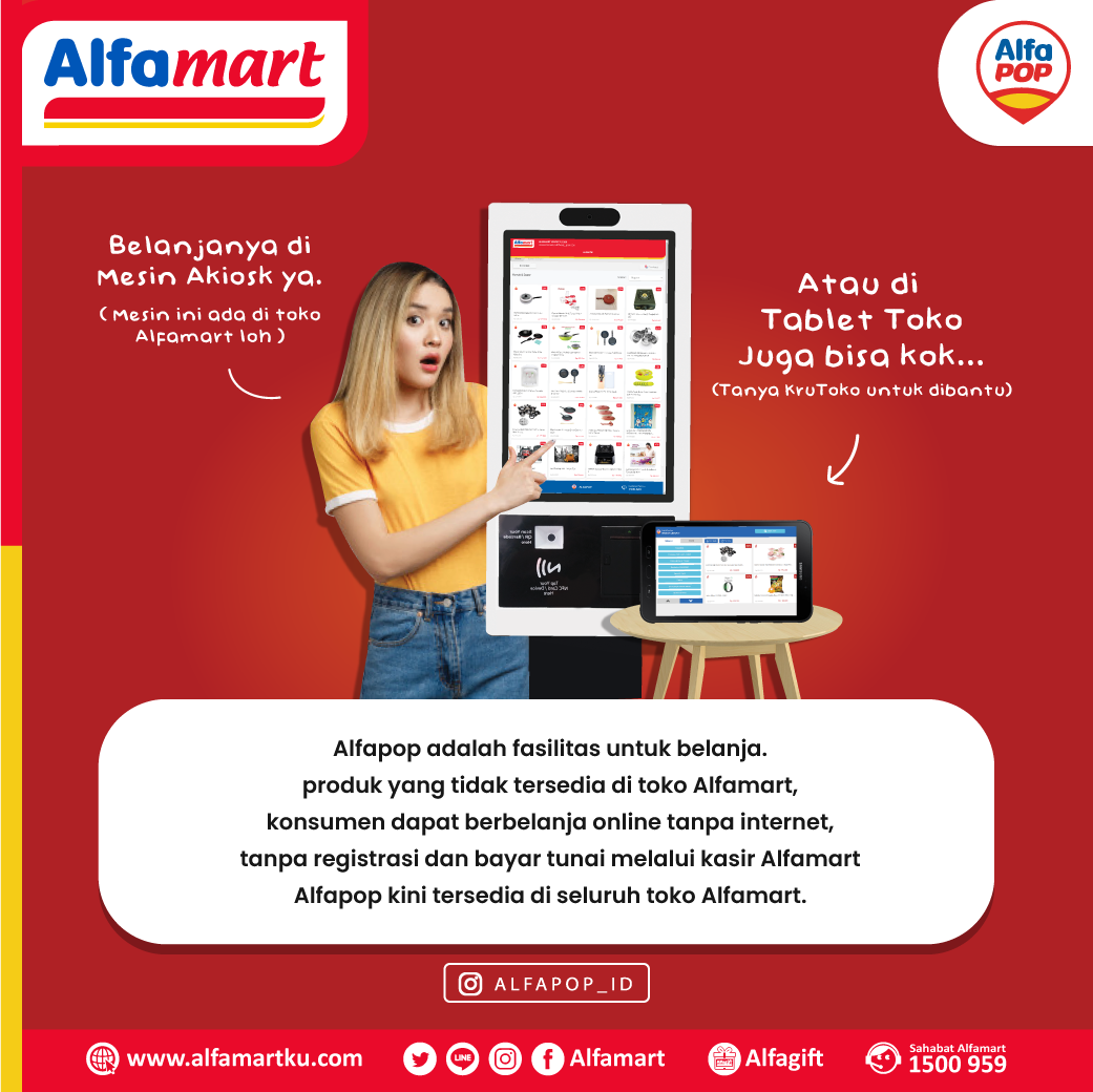 alfamart's tweet photo. Lengkapi kebutuhan Dapur anda dengan Peralatan Berkualitas di Alfapop dan dapatkan Free Ongkir 10ribu setiap belanja!
-
Info lebih lengkap? Kepoin terus IG @Alfapop_id  ya!

Periode 31 Juli - 2 Agustus 2020
#NewNormalBelanjaDiAlfamart #AlfamartSayNoToPlastic #JSMAlfapop https://t.co/IHc2pHpTj1