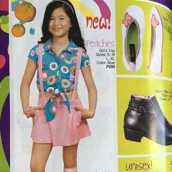 FahimaSaripada's tweet photo. Story time about this photos of @KissesDelavin. I was 7years old nong una kong makita ang pics na to sa isang catalog, at halos lahat nang suot nya that time gusto kong bilhin. Diko akalain na 15yrs later magi2ng idol at mamemeet ko na sya 🥰🥰 #Kissables #Kissesdelavin https://t.co/HPx96peLAr