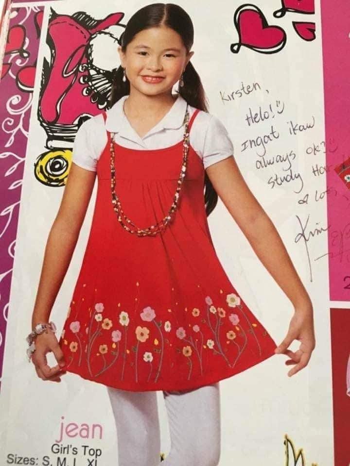 FahimaSaripada's tweet photo. Story time about this photos of @KissesDelavin. I was 7years old nong una kong makita ang pics na to sa isang catalog, at halos lahat nang suot nya that time gusto kong bilhin. Diko akalain na 15yrs later magi2ng idol at mamemeet ko na sya 🥰🥰 #Kissables #Kissesdelavin https://t.co/HPx96peLAr