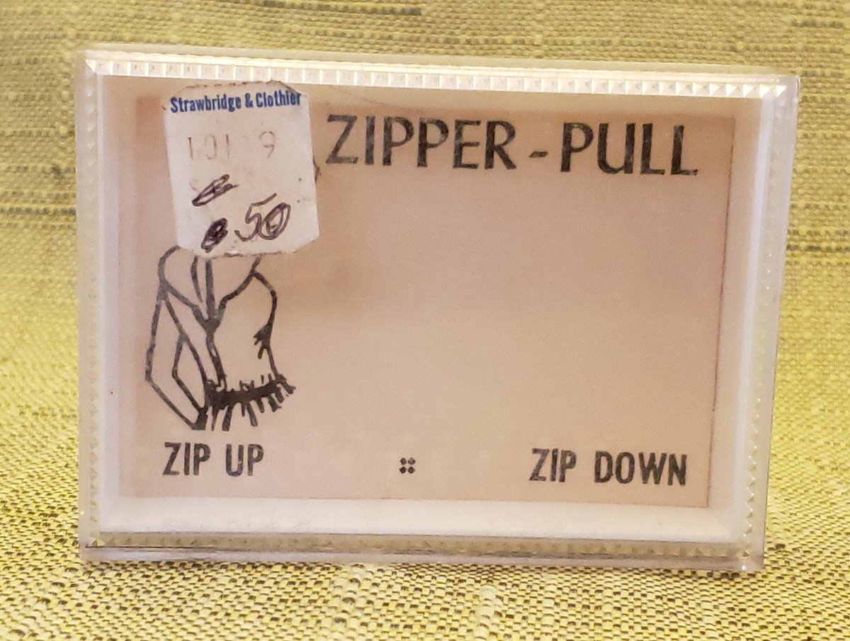 atticesoterica's tweet photo. Vintage Zipper Pull In Original Container Accessory Vintage Dress Featuring Vintage Advertising https://t.co/w9cJT7q0lV #Vintage #Antiques #AtticEsoterica #Etsy #Collectibles #DressingAid https://t.co/N5ZuA72A7Y