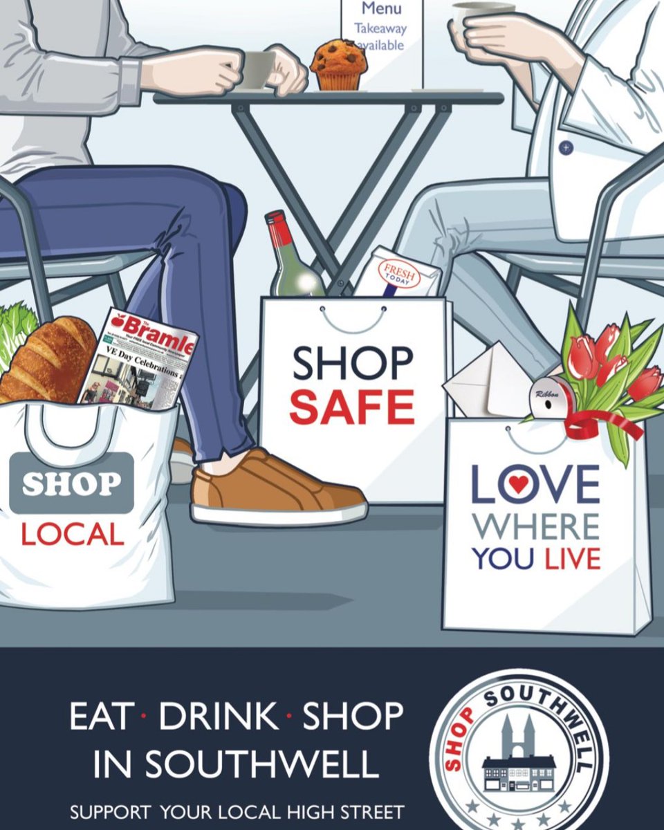 #ShopSouthwell #StaySafe #ShopLocal #ShopSafe #EatDrinkShop #Southwell #LoveWhereYouLive