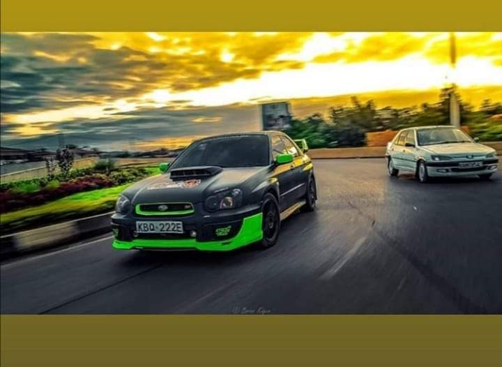 First time I met  @Bennreece_ was during the first or second Subaru Charity Drive I think to Kandara. Way back in the day. I was with  @MathengeMK  @LemurKinyash in the swift sport and Ben came with this extremely loud mkebe that I always found to be abit riced.