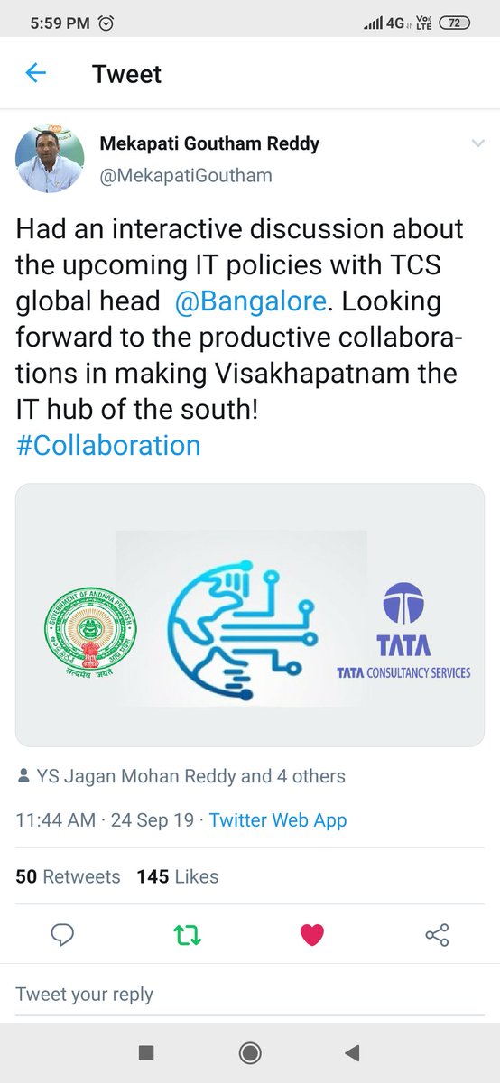 RameshKolluru1's tweet photo. @VizagCityNews @VisakhapatnamJn @WTMVizag @VCCI14 @WomenVizag @ITAssociationAP @GVMC_OFFICIAL @GummallaSrijana @VMRDA2018 @AndhraPradeshCM @MekapatiGoutham #VizagIT has huge scope to grow rapidly. Request all political parties &amp; leaders to help it's growth. Vizag, if developed can feed 5-6 districts around who r struggling to travel hundreds of miles despite having excellent ecosystem n infra here. It's a win-win growth opportunity https://t.co/3ylZbiOHKa