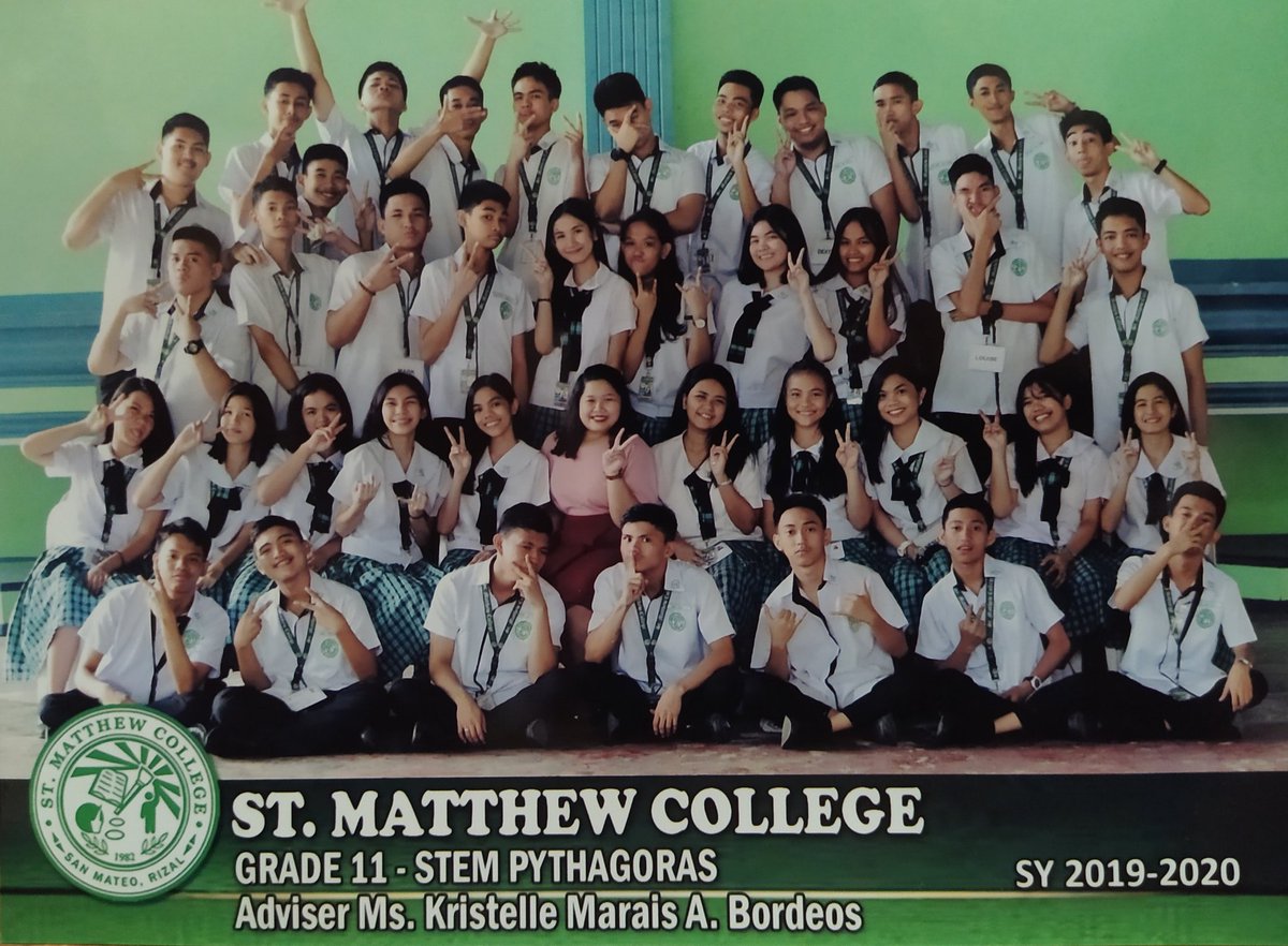 maraisbordeos's tweet image. First and Last Advisory Class at SMC! Good luck sa Grade 12 my loves 💕☺️

#classpicture
#SY20192020