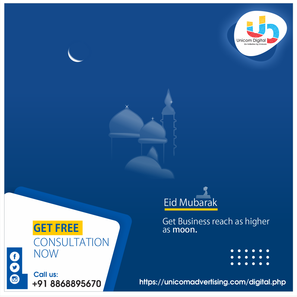 UnicomDigital's tweet photo. Get Business reach as higher as the moon...
Eid Mubarak
#EidAlAdha #EidAdhaMubarak #EidMubarak #eidmubarak2020 #EidAladha2020 #EidAlAdha2020Mubarak https://t.co/3jsLE2ICWl