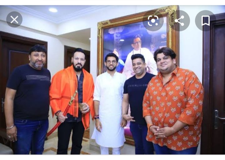 #1. End of 2019, Salman Khan's bodyguard Shera joined Shiv Sena, before local elections. Photos were splashed everywhere. Maybe coincidence that Sushant was less seen in public and fell sick at this time?  #MahaGovtSoldOut