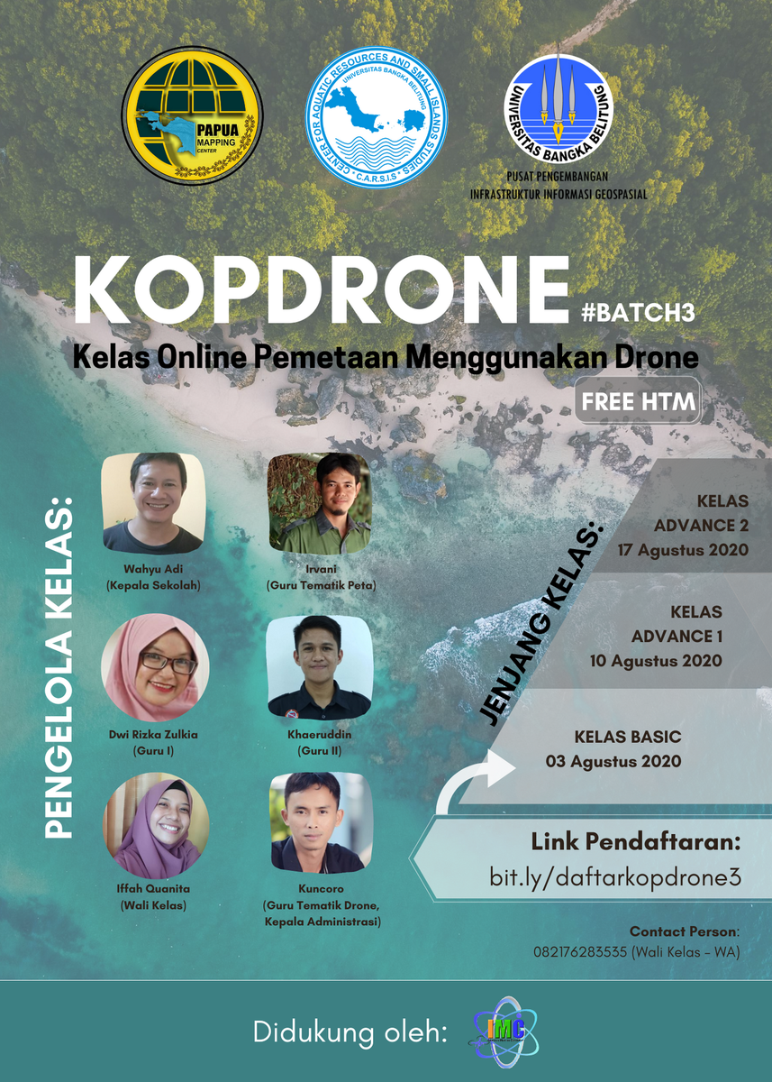 ifhquanita's tweet photo. Halo semuanya 👋
Spesial untuk kawan-kawan yang siap belajar dan saling berbagi, kami undang bergabung di KOPDrone.

Link pendaftaran: https://t.co/CrB8JRMGf6

Pendaftaran hingga Senin, 03 Agustus 2020, pukul 11.00 WIB. https://t.co/a8V3tZLckA