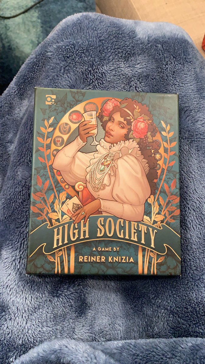 HIGH SOCIETY: I spent the whole game thinking I was kicking ass and actually I didn’t understand the rules and lost really bad, 1/5