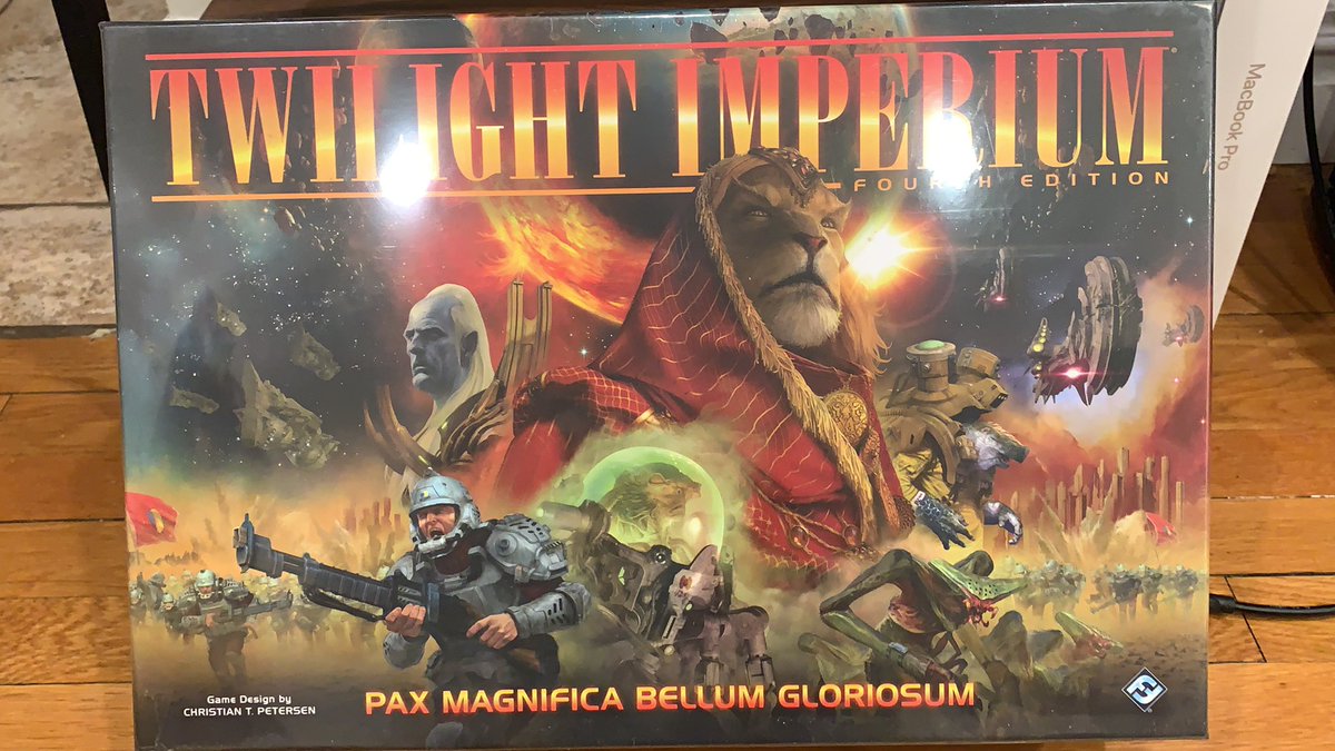 TWILIGHT IMPERIUM: I refuse to play this game. It takes literally all day and you can spend like five hours making a plan someone can casually destroy on a whim. I would CRY. 0/5