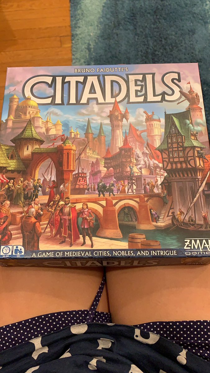 CITADELS: no complaints, solid game, solid...like a well built citadel. 3/5