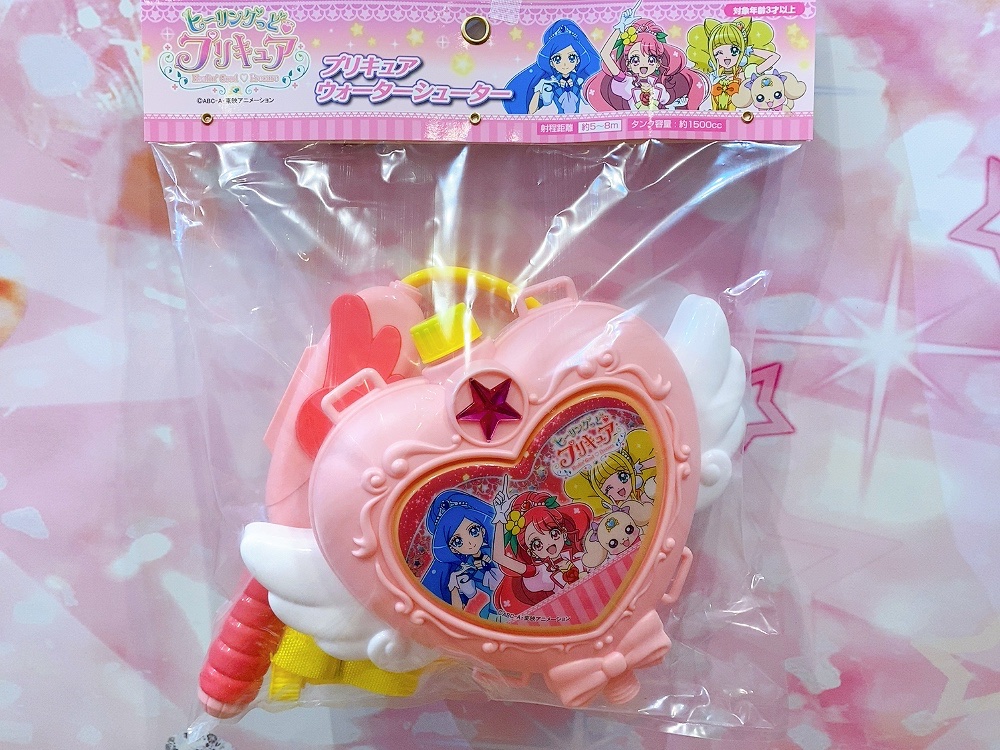 プリキュア プリティストア オススメ商品 プリキュアウォーターシューター 1 408 税込 暑い夏は楽しく水遊び 可愛く背負えるリュック式の大きな水鉄砲だよ お水もたっぷり入ります プリキュア プリティストア