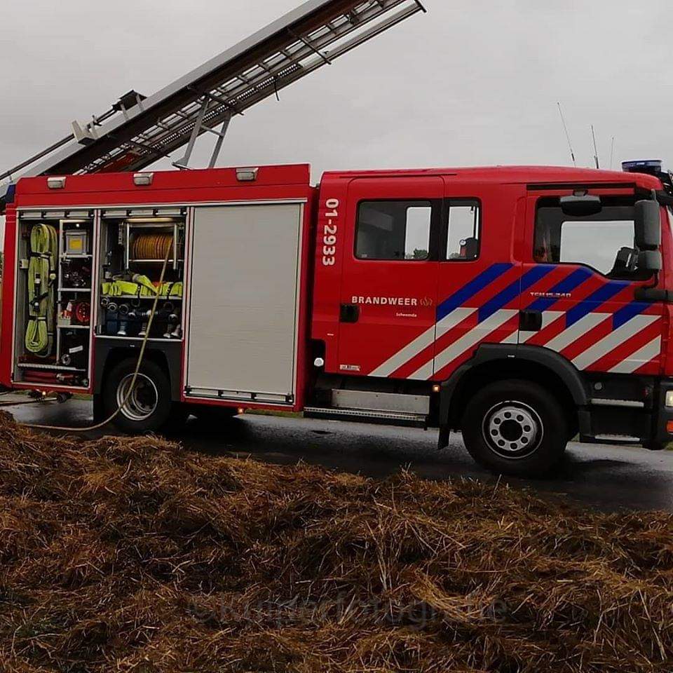 Melding brandweer Scheemderzwaag Scheemda