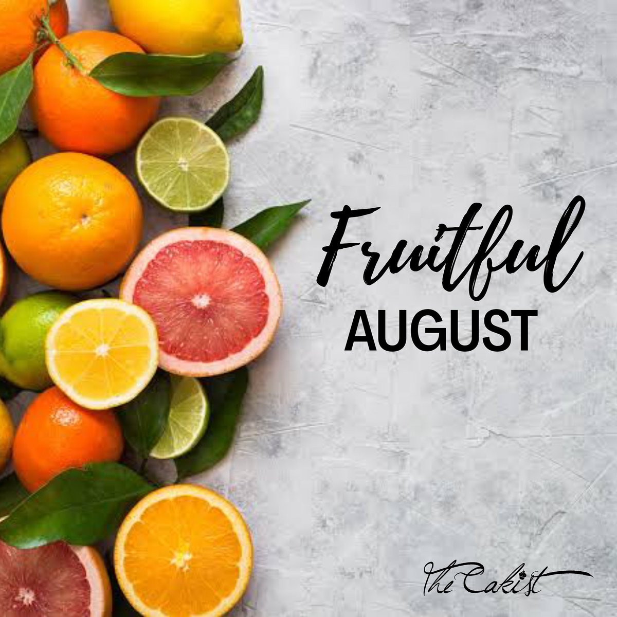The_Cakist's tweet photo. Wishing you a very fruitful August with lots of love TC Fam 😘🤗
#TheCakist #August #Warri #Warribaker #fruitful https://t.co/Nw27XLGMSH