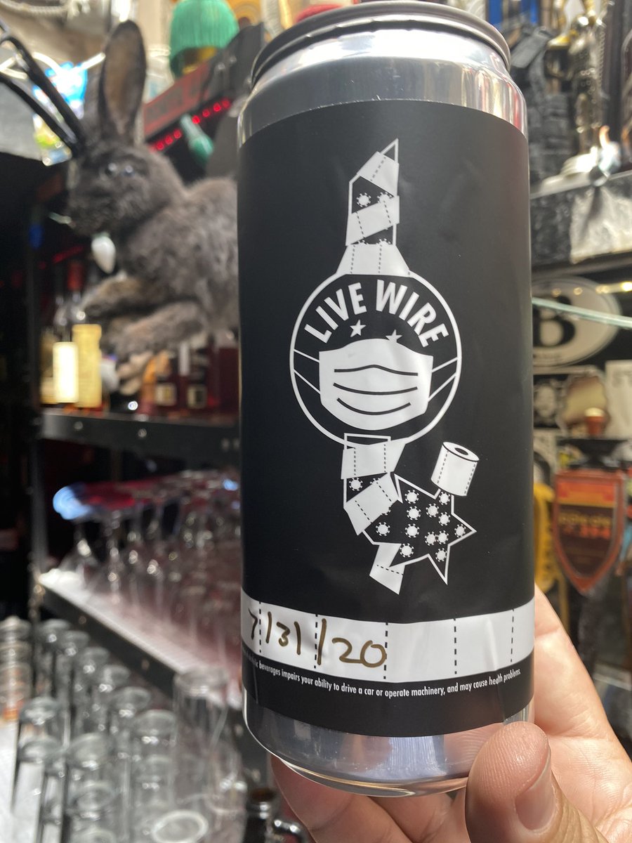 LiveWirebar's tweet photo. Crowlers of Cold Beer for our Warm Friends! Official launch next Friday, 8/7, but we may go crazy and fill orders tomorrow, Saturday, 8/1. https://t.co/az3VsT7iQH. https://t.co/PvjKWoFzPT