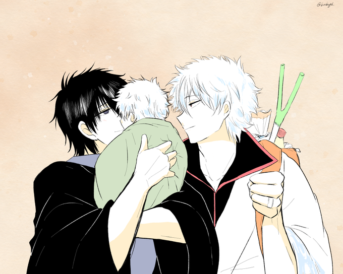 銀土のtwitterイラスト検索結果