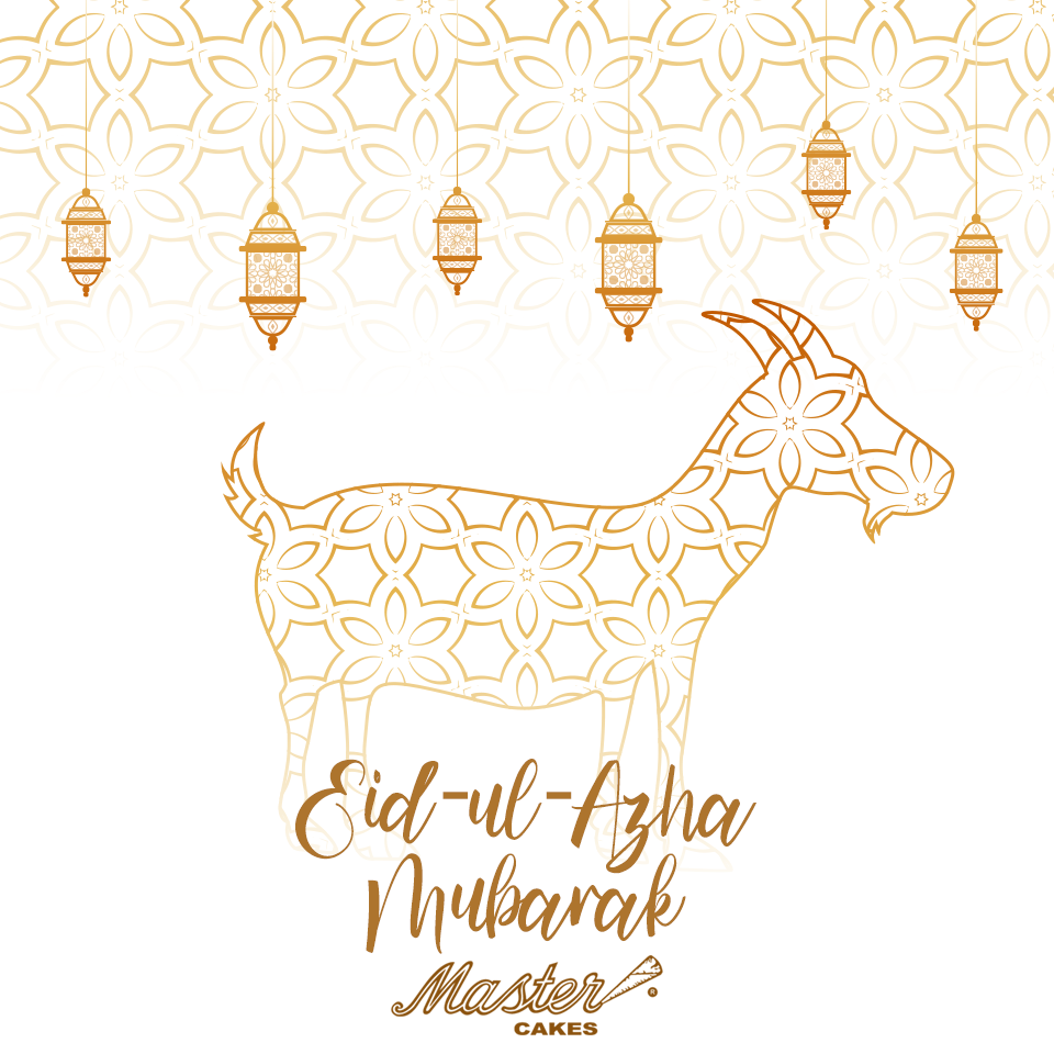 MasterCakesInfo's tweet photo. Eid ul Azha is a festival of unity, love and sacrifice. Eid Mubarak everyone.

#MasterCakes #EidMubarak https://t.co/LgtW4CgOw2