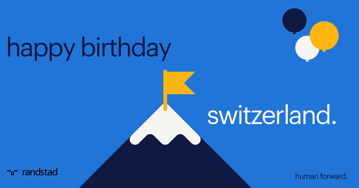 RandstadCH's tweet photo. 🎉🇨🇭Best wishes to our beautiful country🇨🇭🎉 https://t.co/KP99XyyuyQ