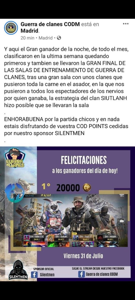 Arriba <a href="/SiuatlanH/">SiuatlanH Esports</a> 20.000 CP para la casa