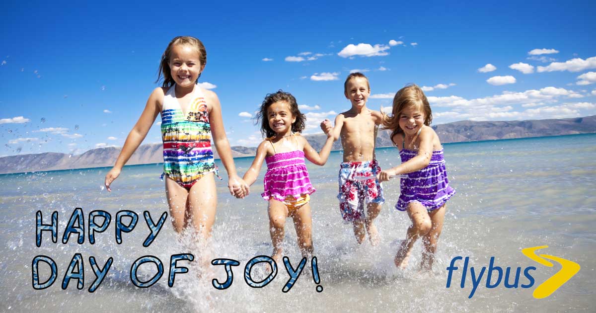 Flybus_com's tweet photo. Every year on August 1st, #WorldDay of #Joy is celebrated.
#Flybus wish you a happy day! 🎉 https://t.co/jw9LpJl6zt