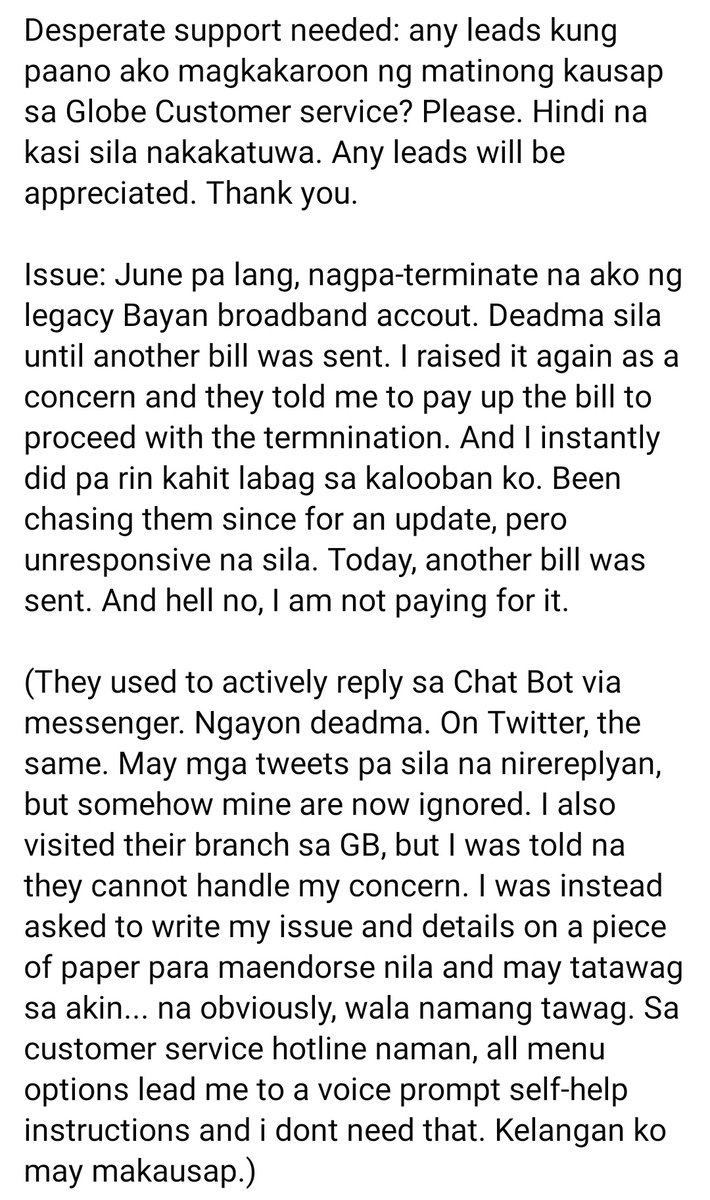 jspotnigarma's tweet photo. .@talk2GLOBE @enjoyGLOBE 👋 https://t.co/w8iwrKfnwn