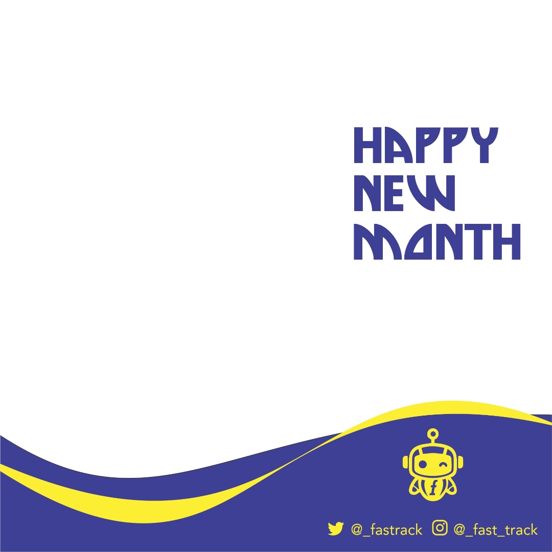 _fastrack's tweet photo. Happy New Month from everyone at fastrack. #100DaysOfCode #COVID19 #startup https://t.co/K4V5vH0qyI