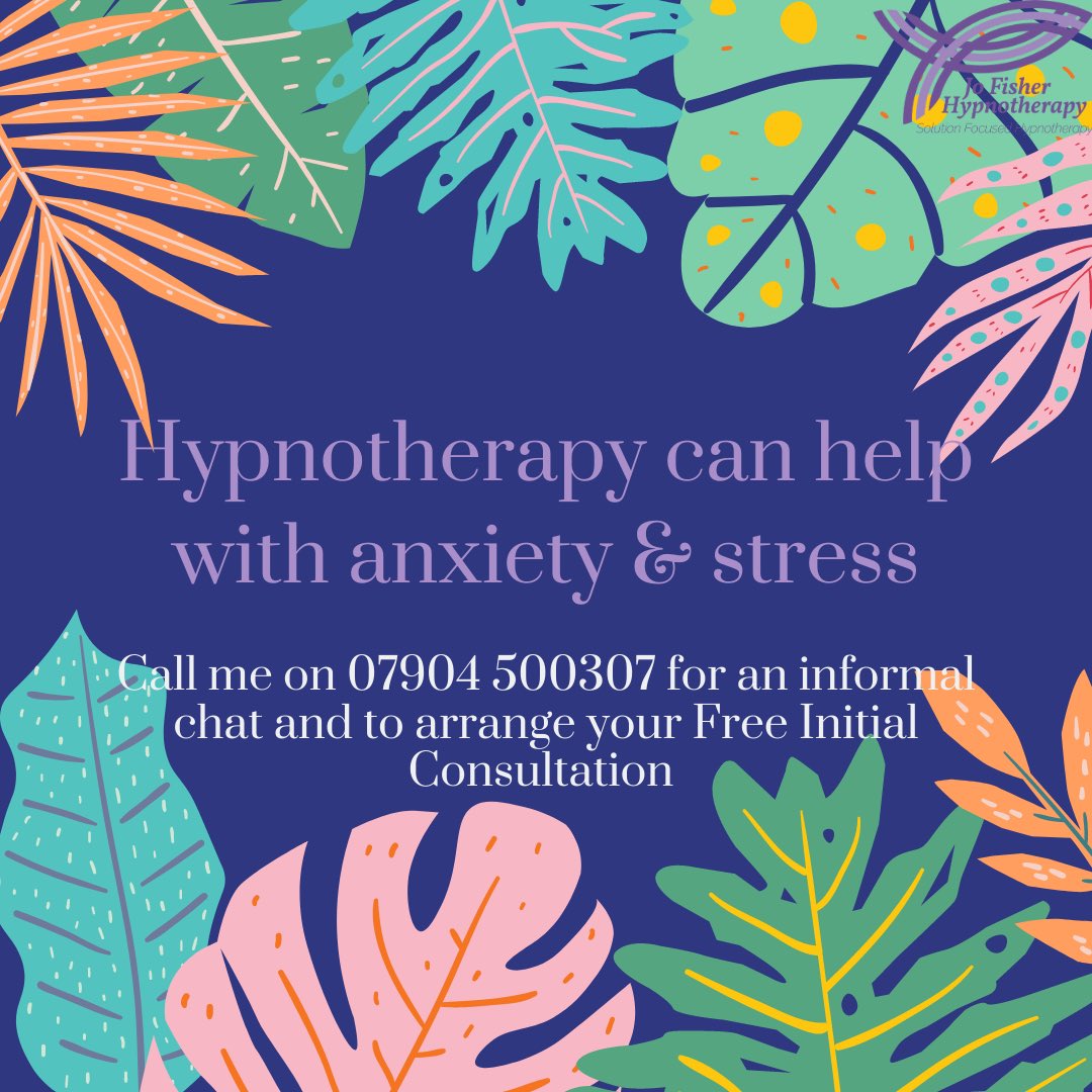 JoFisherHypnot1's tweet photo. Just as we were sort of getting back to some sort of normality after lockdown, lots of us are back in lockdown again. It’s not surprising that we are feeling anxious &amp; stressed.  Hypnotherapy can help! We are 
offering treatment online. Call us on 07904 500307 #Hypnotherapy https://t.co/2Dezh0kgxG