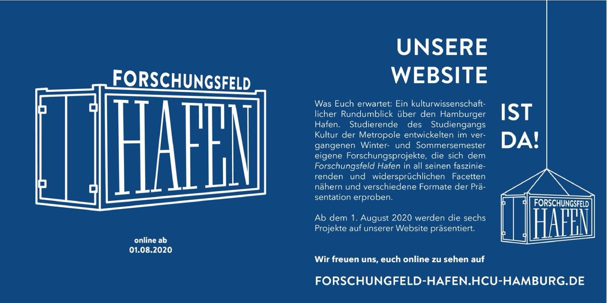 KM_HCU's tweet photo. Alle Mensch an Bord, steigen Sie ein - zur kulturwissenschaftlichen Hafenrundfahrt, vom Forschungsfeld Fischmarkt über Grenzzaun &amp; Grasbrook bis zum (de-)kolonialen Hafenmuseum! HEUTE launched die Website zur diesjährigen #KulturellePraxis https://t.co/NPPv5zK6Ya Ethnografie ahoi https://t.co/nivcoLxHYa