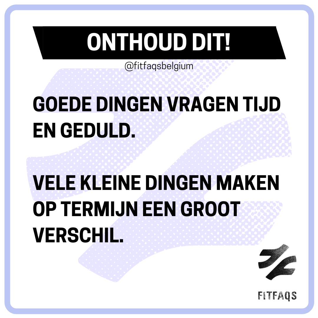 FITFAQSbelgium's tweet photo. BE PATIENT
​&amp; BE CONSISTENT!
​
​YOU GOT THIS! 👊 https://t.co/O0D8ttRyKy
