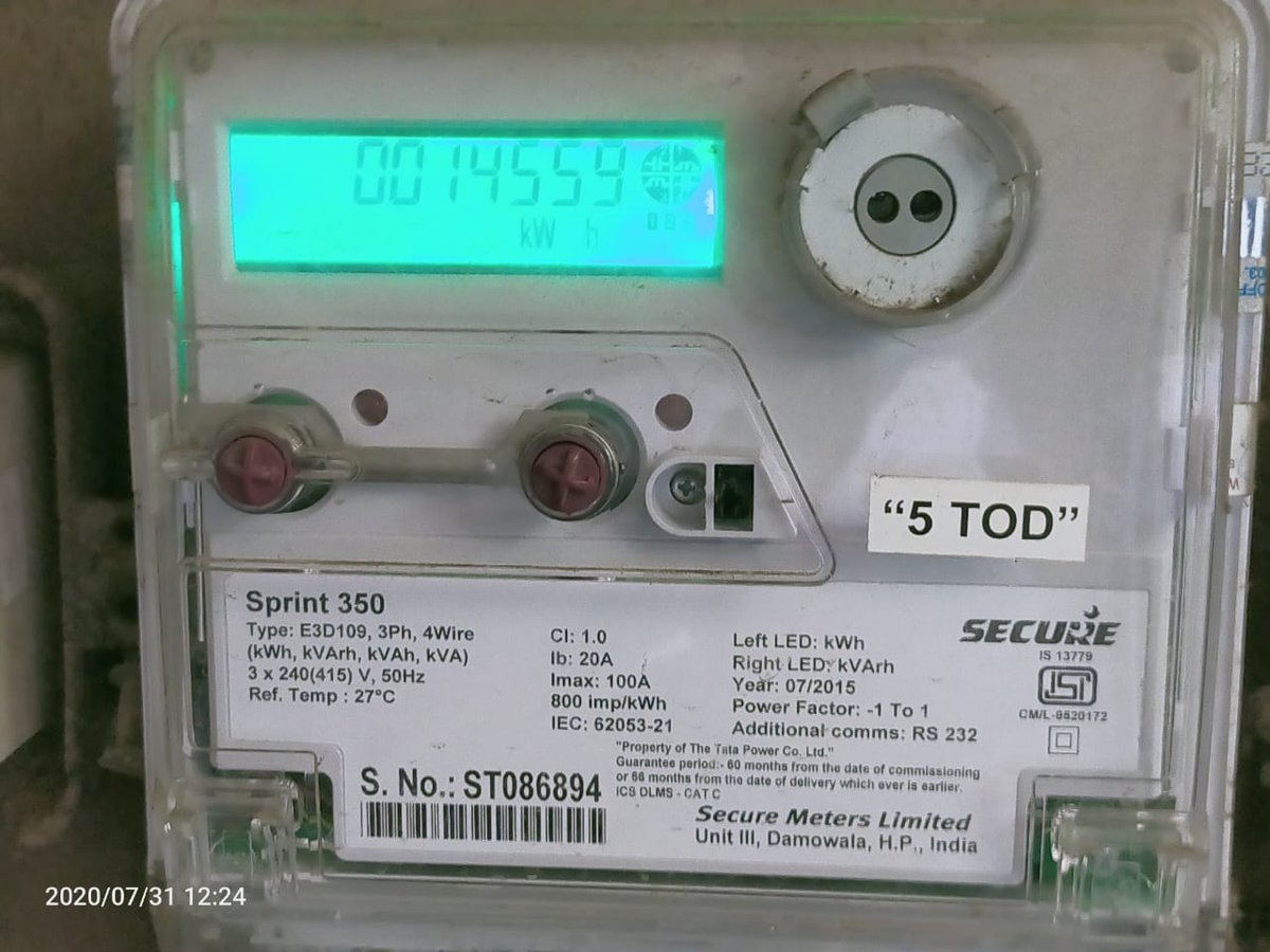 Dear  @TataPower our consumer number is 900000578463 and meter number is ST086894. Our meter reading stands at 14559. Your bill has meter reading at 17818 (Est). Please rectify the bill so that we can pay the correct bill amount.  @OfficeofUT  @AUThackeray  @CMOMaharashtra  @PMOIndia