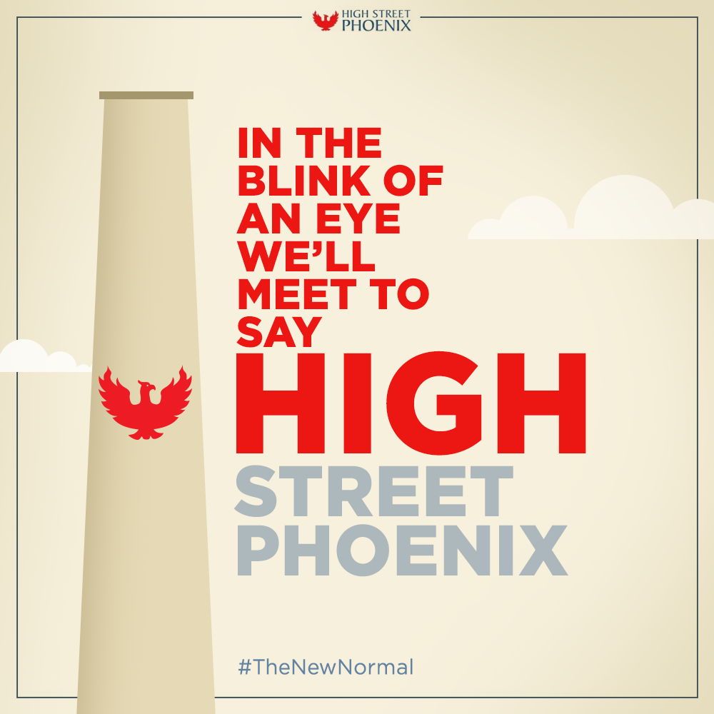 The excitement continues…Looking forward to welcoming you back. We are open from Aug 5th, 2020

Mall Timings: 11am – 7pm

Read our Healthy Shopper Guidelines here:​
 highstreetphoenix.com/Covid19​

#HighStreetPhoenix #Phoenix #WeAreOpen #SafeShopping #WelcomeBack #TheNewNormal