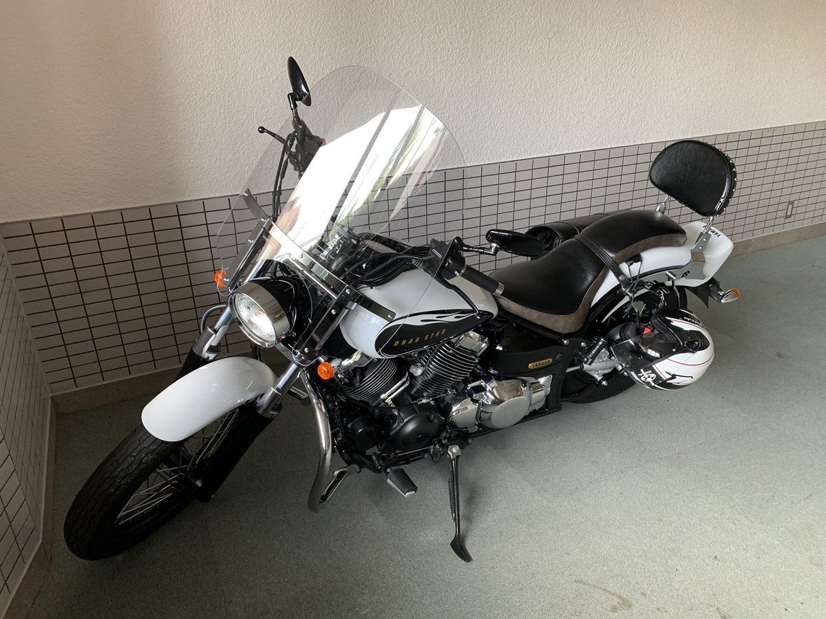 mm_9166's tweet photo. ドラッグスター400納車〜❗️ https://t.co/mIOc0VssRc